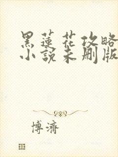 黑莲花攻略手册小说未删版