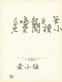 《鸣龙》笔趣阁免费阅读小说