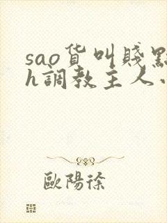 sao货叫贱点h调教主人小说
