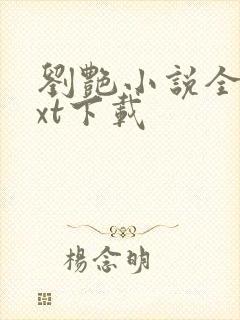 刘艳小说全文txt下载