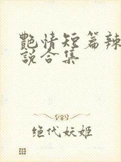 艳情短篇辣文小说合集