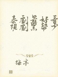 泰剧最好看的电视剧黑帮少爷爱上我