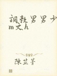 调教男男少年sm文h