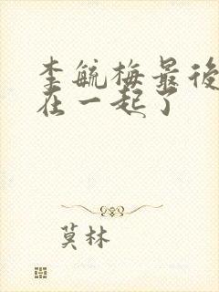 李毓梅最后和谁在一起了