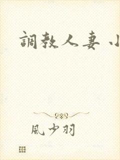 调教人妻 小说