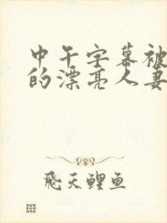 中午字幕被侵犯的漂亮人妻