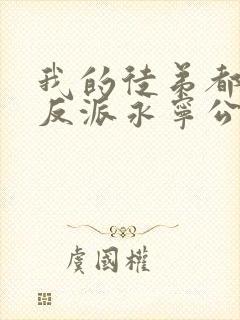 我的徒弟都是大反派永宁公主封面