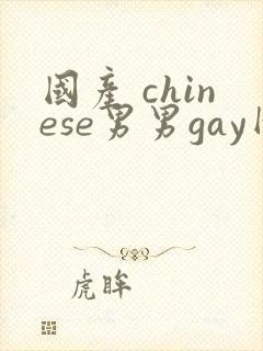 国产 chinese男男gay网站