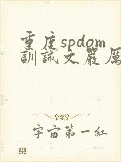 重度spdom训诫文严厉