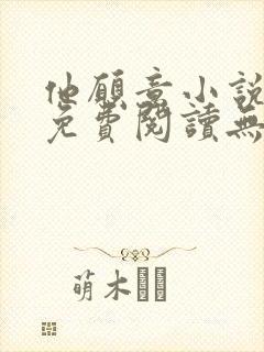 他愿意小说全文免费阅读无弹窗