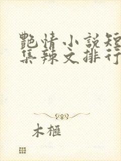 艳情小说短篇合集辣文排行喷水肉