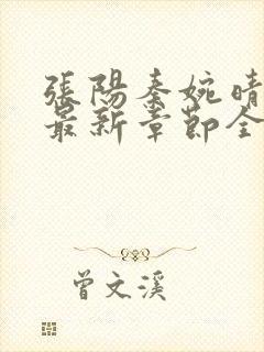 张阳秦婉晴小说最新章节全文免费阅读下载