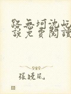 路无坷沈屹西小说免费阅读