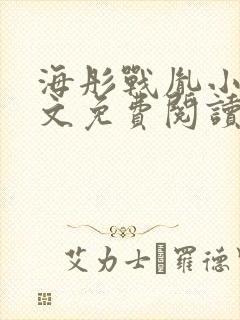 海彤战胤小说全文免费阅读在线封面