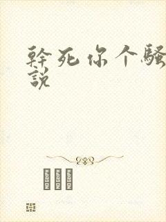 干死你个骚货小说