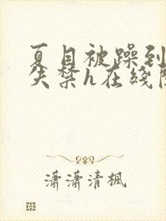 夏目被躁到高潮失禁h在线阅读