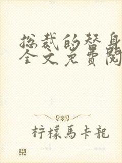 总裁的替身甜妻全文免费阅读