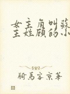 女主角叫苏禾男主姓顾的小说