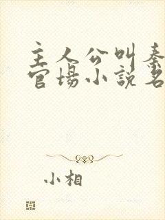 主人公叫秦峰的官场小说名字是什么