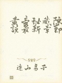 黄帝秘藏陈启小说最新章节免费阅读