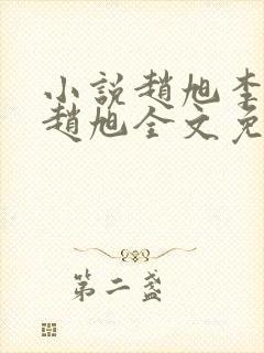 小说赵旭李晴晴赵旭全文免费阅读封面