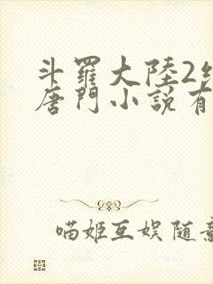 斗罗大陆2绝世唐门小说有声