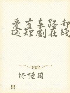 爱有来路却无归途短剧在线观看