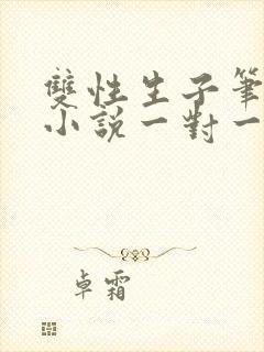 双性生子笔趣阁小说一对一