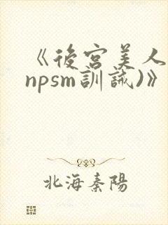 《后宫美人奴(npsm训诫)》
