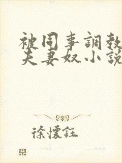 被同事调教成了夫妻奴小说