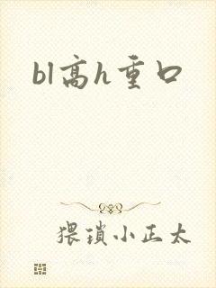 bl高h重口封面