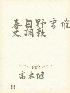 春日野穹催眠h文调教封面