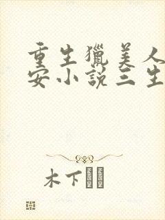 重生猎美人生赵安小说三生又三年封面