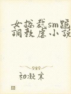 女总裁sm跪爬调教虐小说