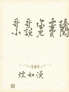 哥哥你要捧杀我小说免费阅读