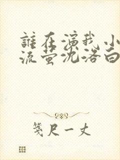 谁在演我小说傅流萤沈洛白林耀辰小