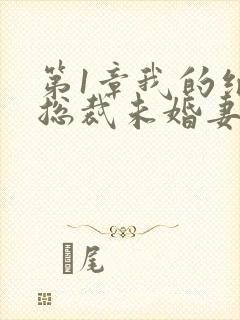 第1章我的绝色总裁未婚妻