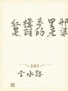 红楼梦里邢夫人是谁的老婆