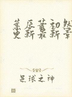 叶辰萧初然刚刚更新最新章节阅读