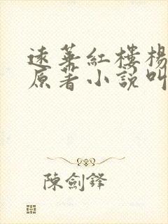 远华红楼杨钰莹原著小说叫什么