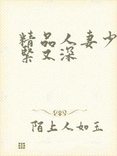 精品人妻少妇又紧又深