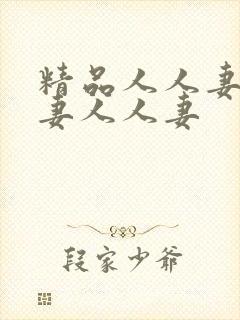 精品人人妻人人妻人人妻