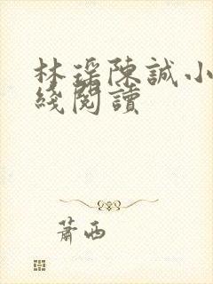 林瑶陈诚小说在线阅读