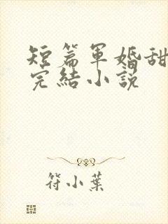 短篇军婚甜宠文完结小说