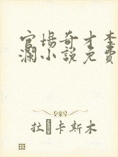 官场奇才李霖李澜小说免费阅读全文