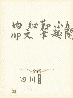 肉 细节小h np文 笔趣阁