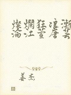 灿烂狂浪渐渐沉沦江萱唐芸唐浪