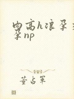 肉高h浪孕交怀孕np