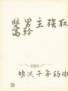 双男主强取豪夺高干
