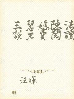 三儿媳陈法蓉小说免费阅读